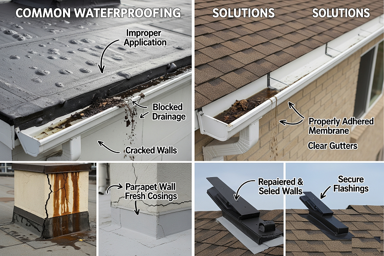 Roof Waterproofing Mistakes
