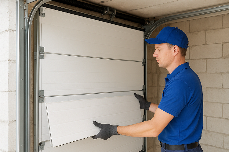 sectional garage door