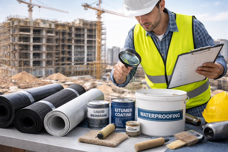 How To Choose The Right Waterproofing Material For Construction