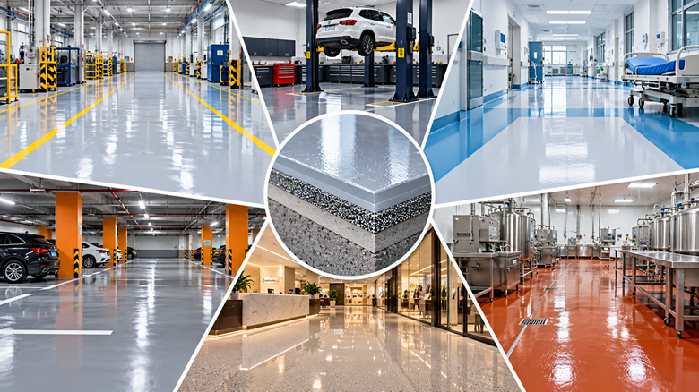 epoxy floor applications