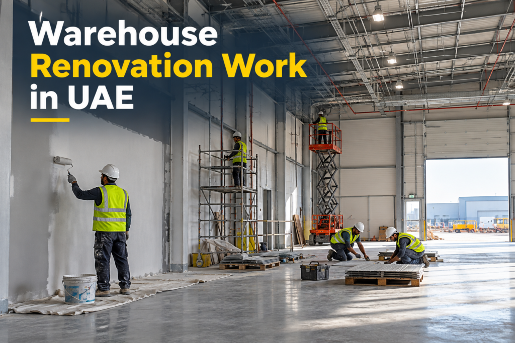 Warehouse Renovation Work in UAE